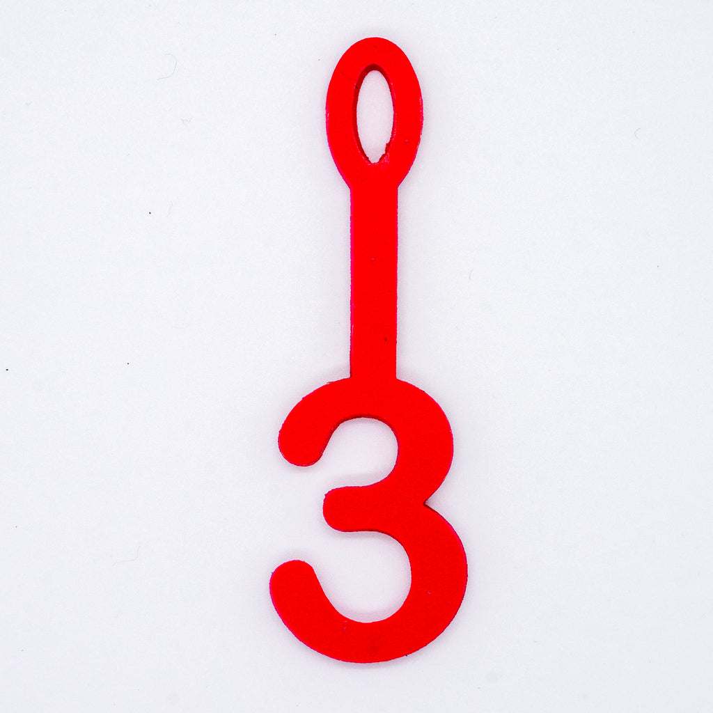Cap Number Goggle Tags