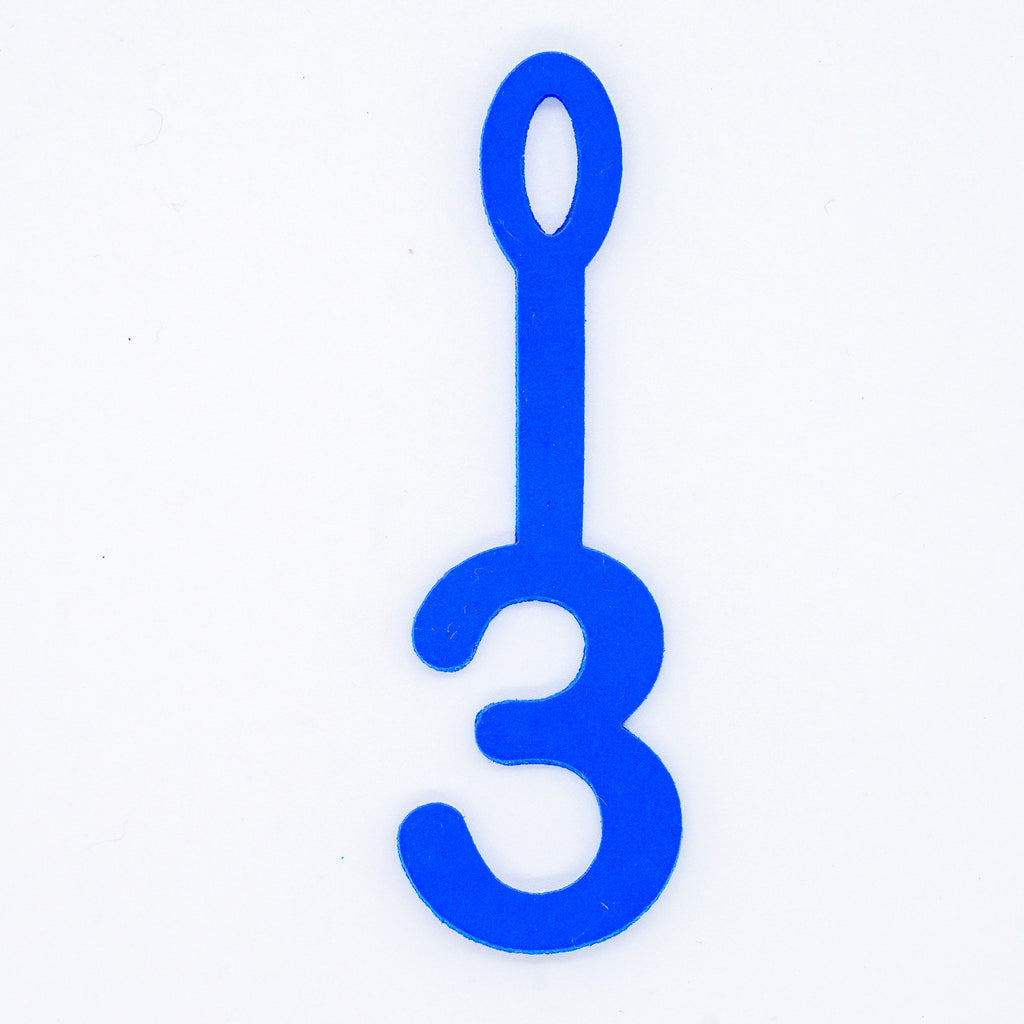 Cap Number Goggle Tags