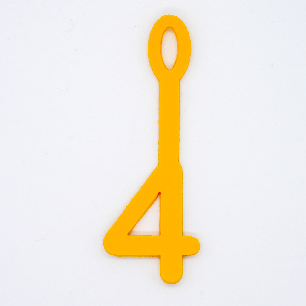 Cap Number Goggle Tags