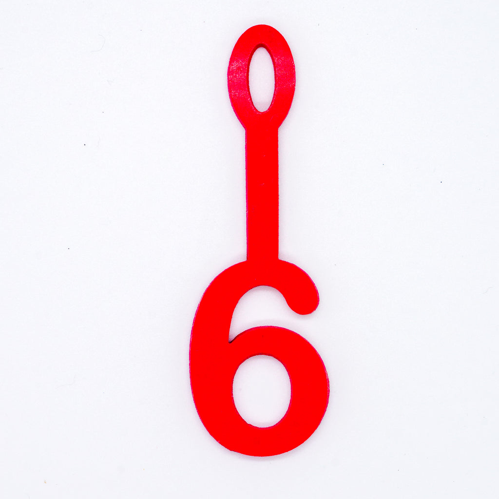 Cap Number Goggle Tags