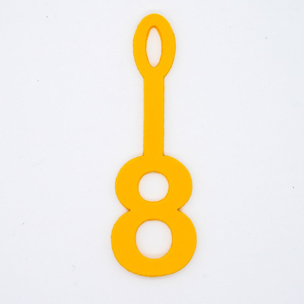 Cap Number Goggle Tags