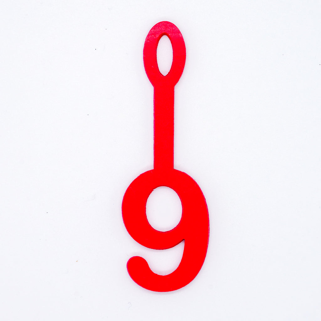 Cap Number Goggle Tags