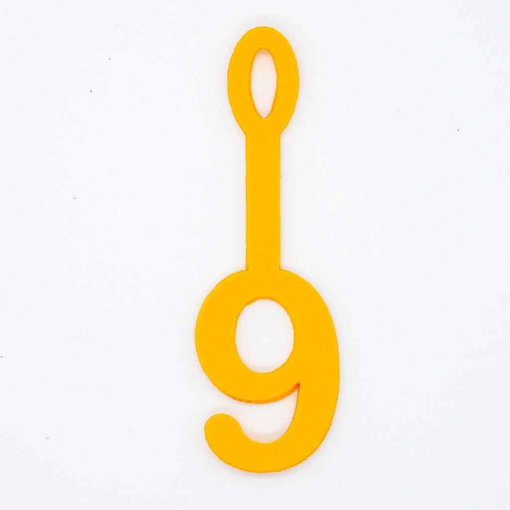 Cap Number Goggle Tags