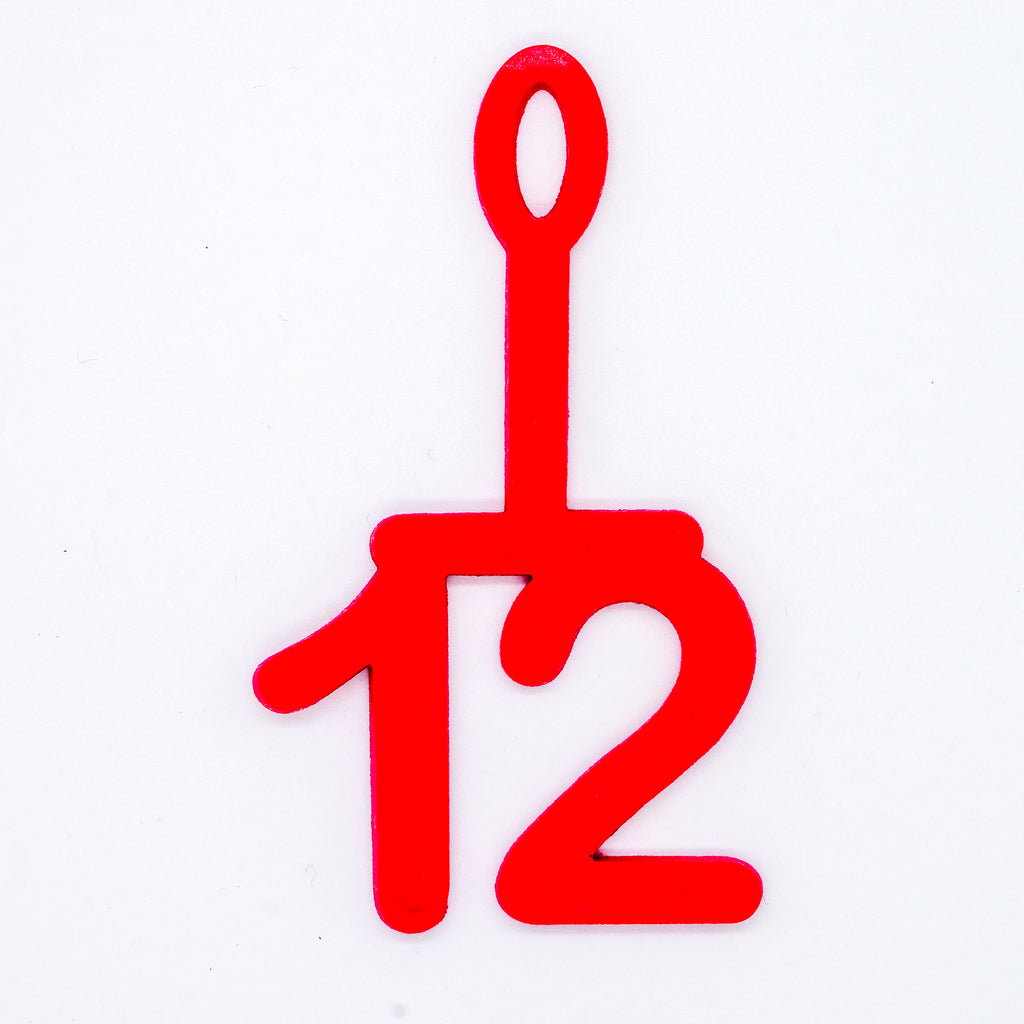 Cap Number Goggle Tags
