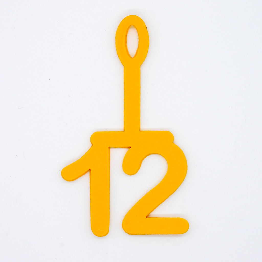 Cap Number Goggle Tags