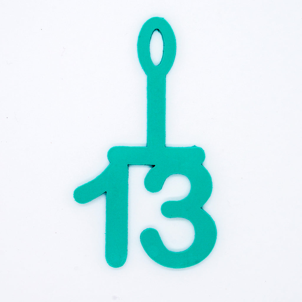 Cap Number Goggle Tags