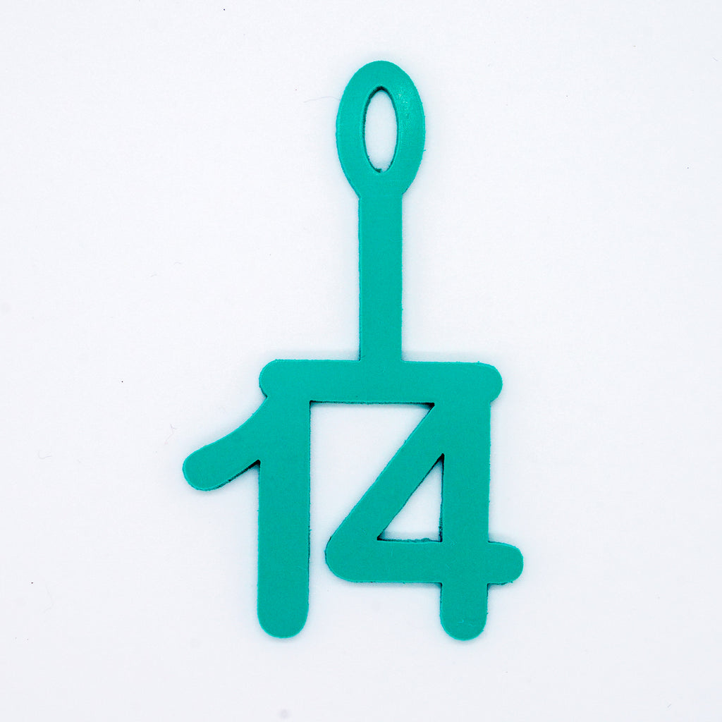 Cap Number Goggle Tags