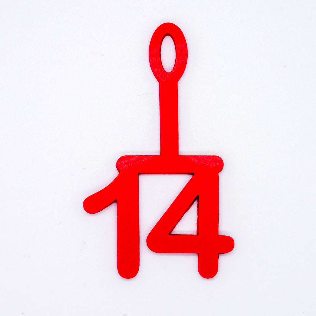 Cap Number Goggle Tags
