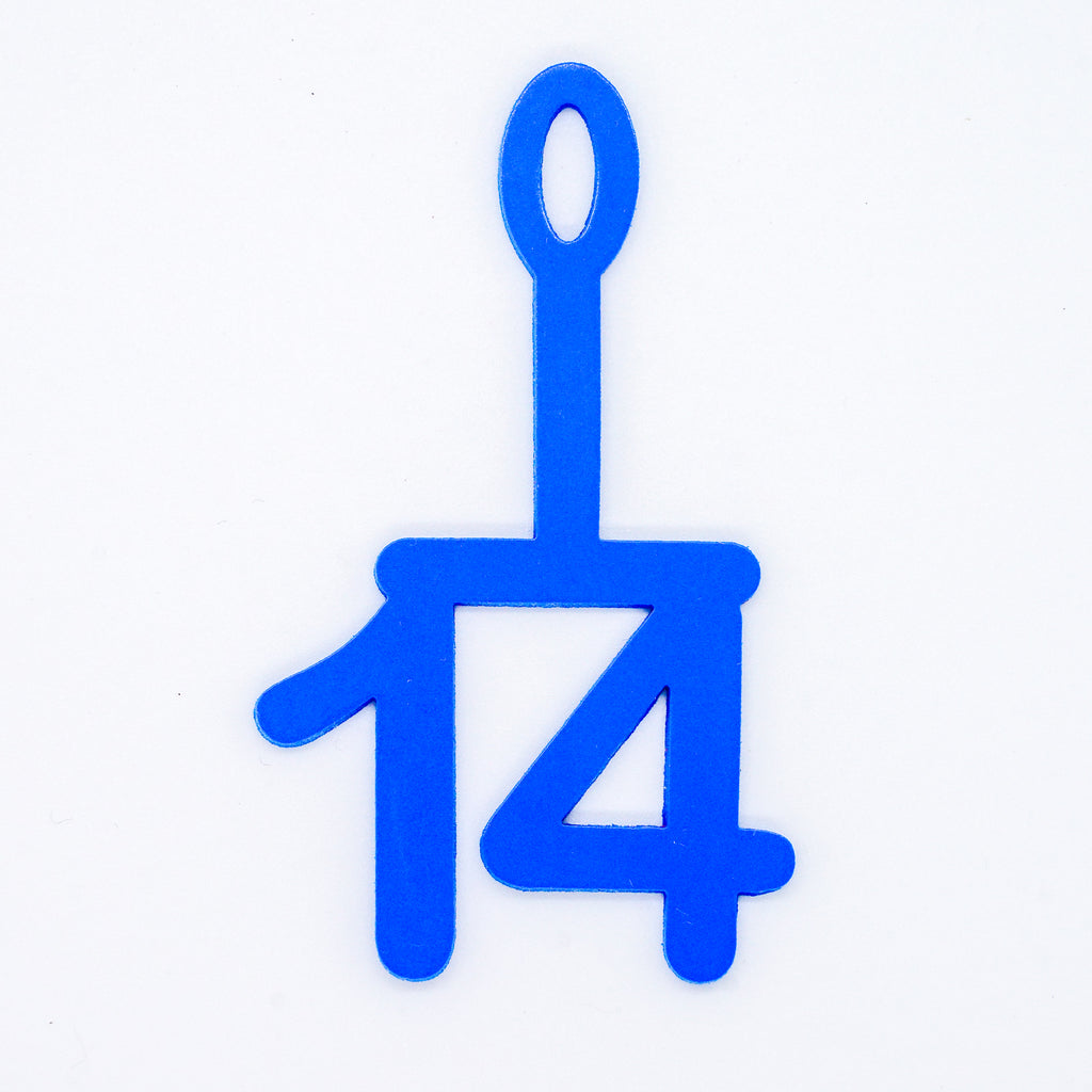 Cap Number Goggle Tags