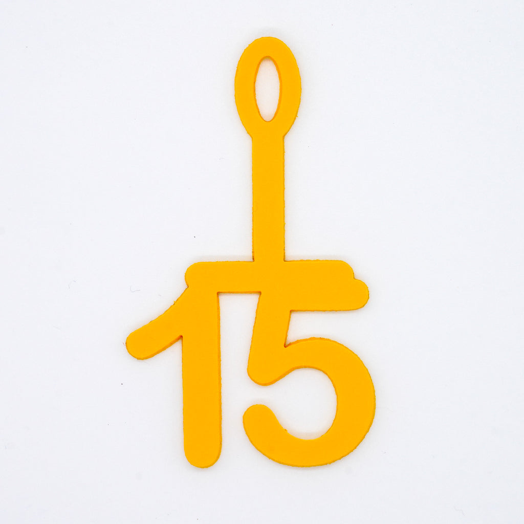 Cap Number Goggle Tags