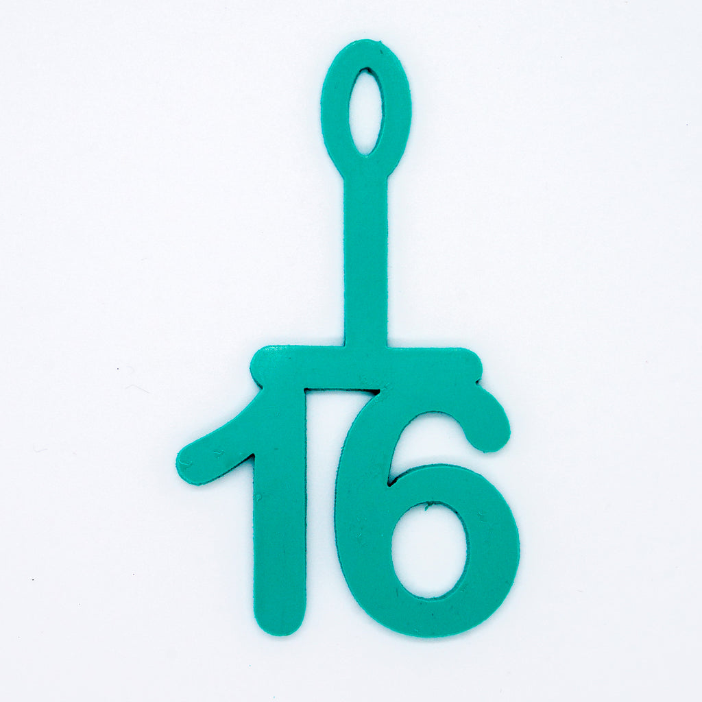 Cap Number Goggle Tags