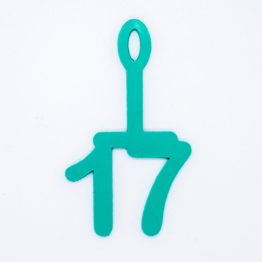Cap Number Goggle Tags