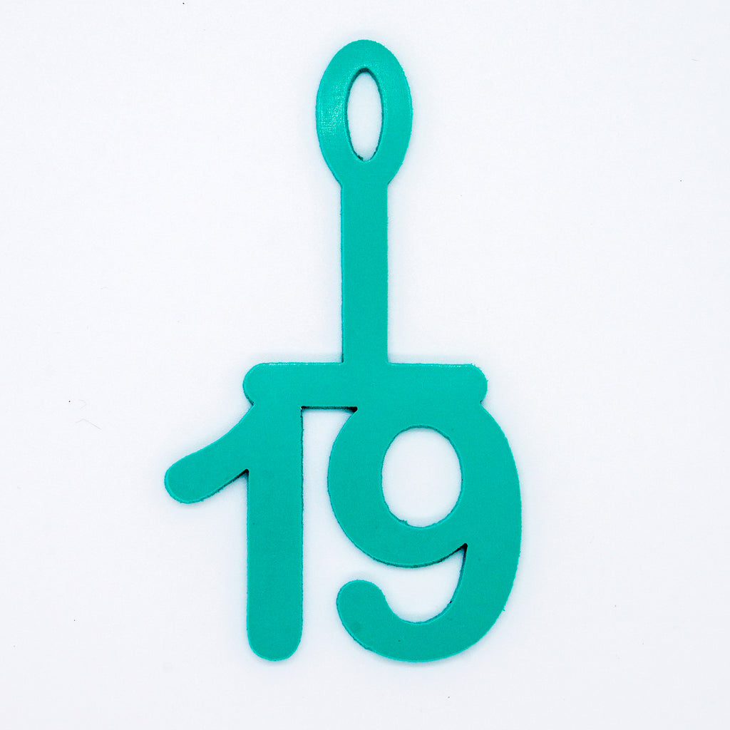 Cap Number Goggle Tags