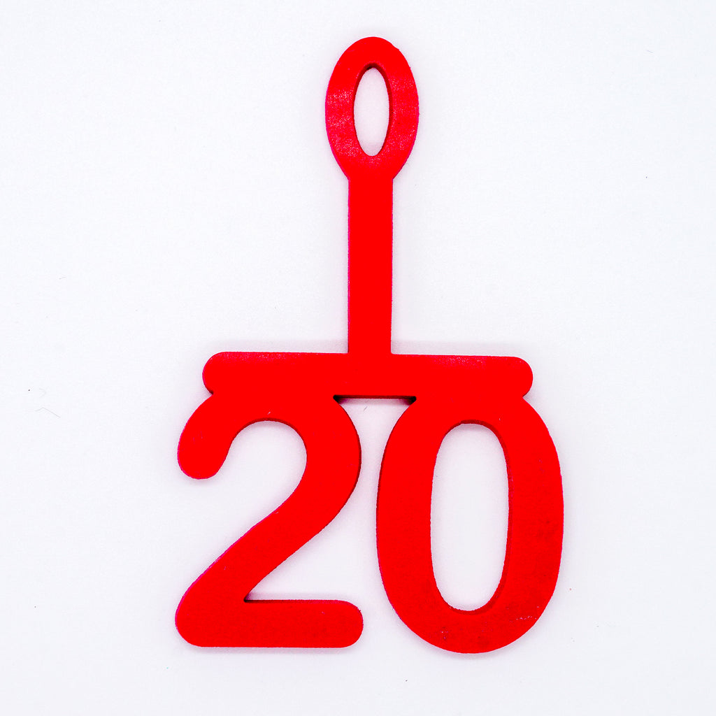 Cap Number Goggle Tags