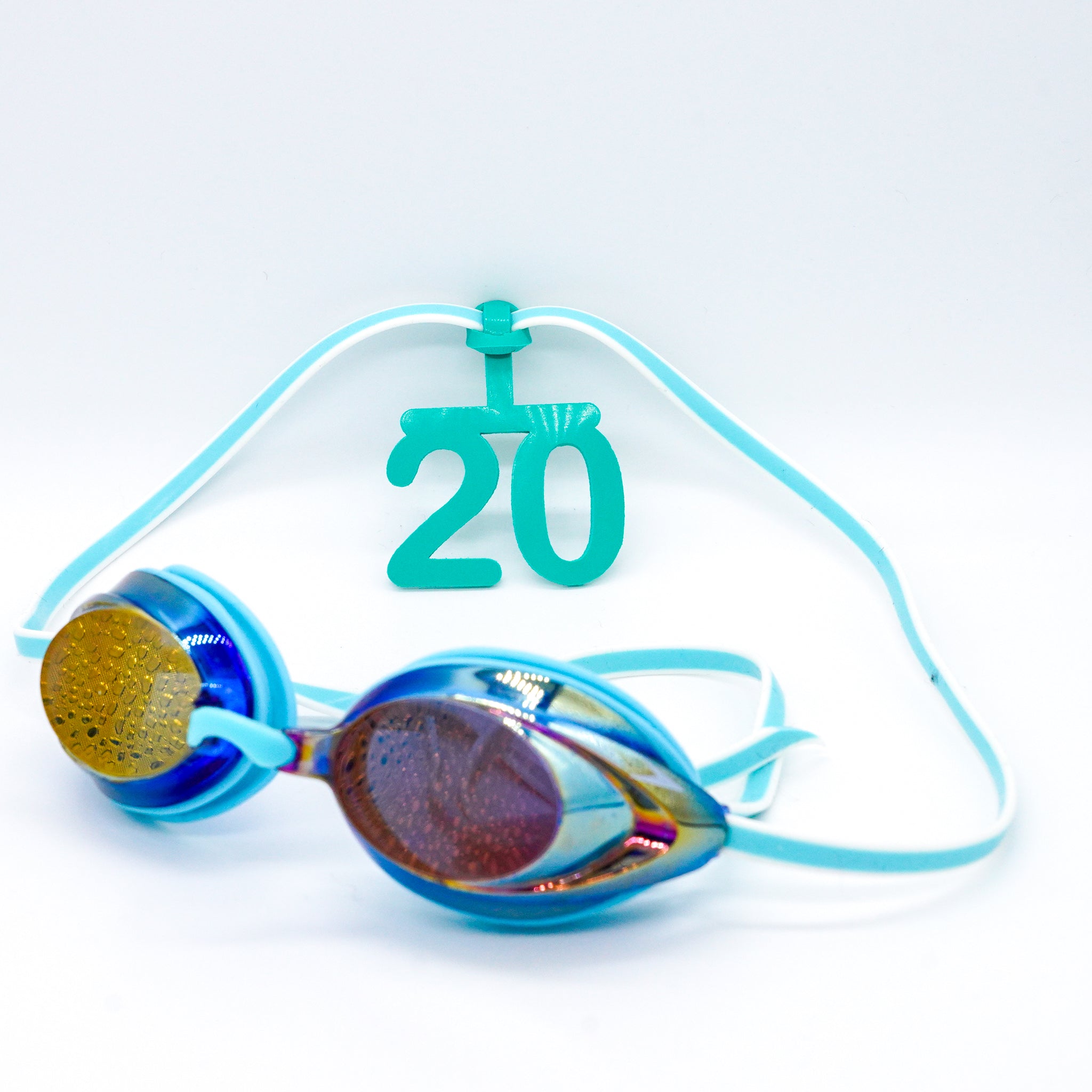 Cap Number Goggle Tags