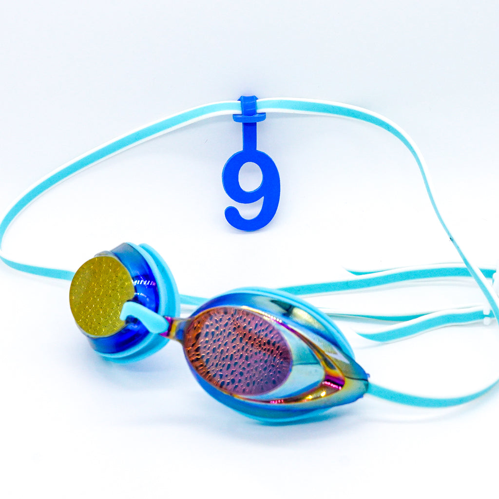Cap Number Goggle Tags