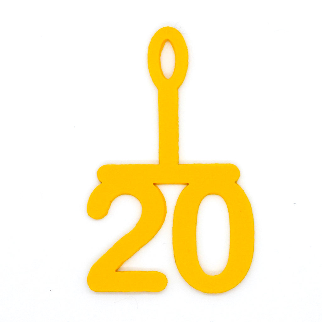 Cap Number Goggle Tags